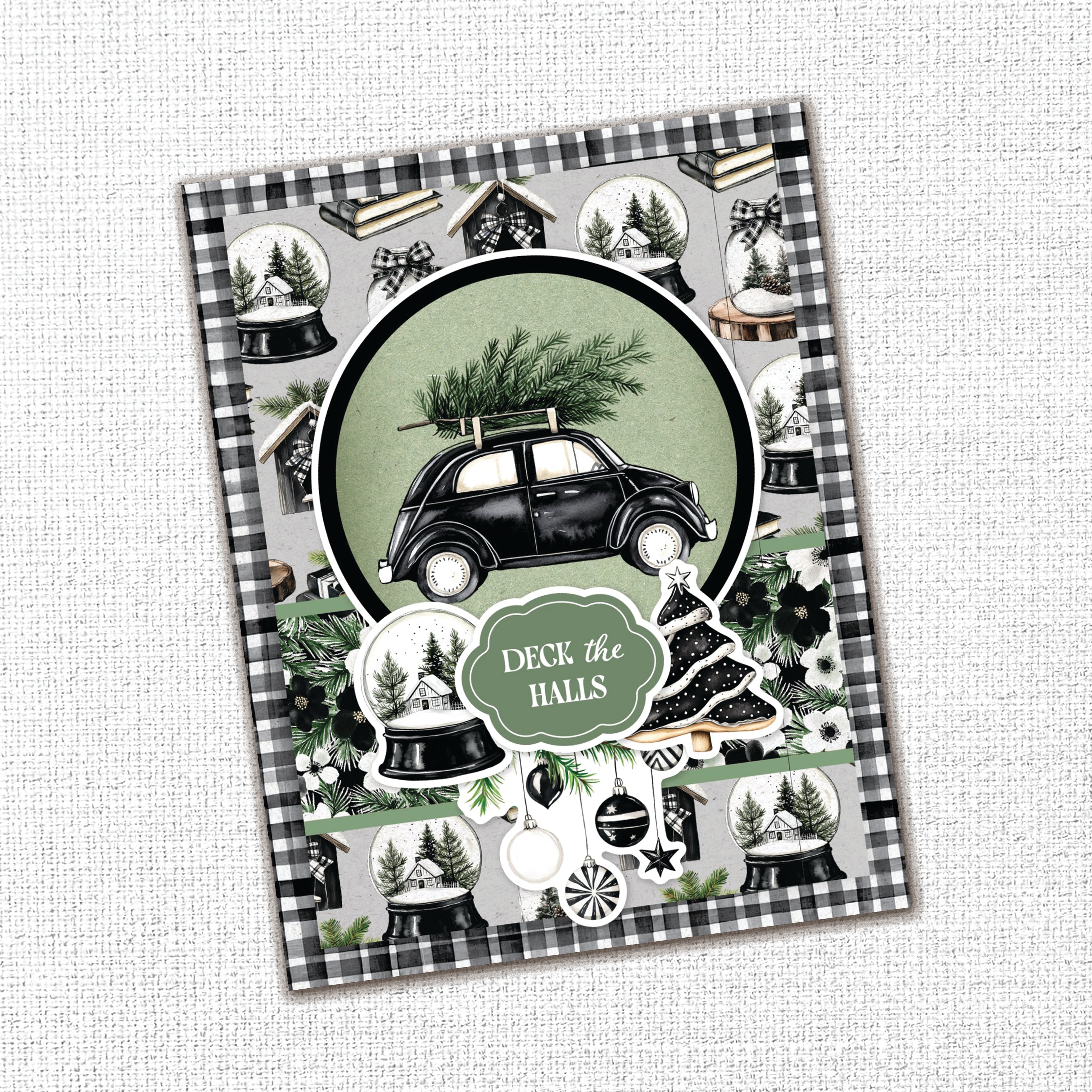 Mistletoe Market 6x8" Quick Cards Kit 37069