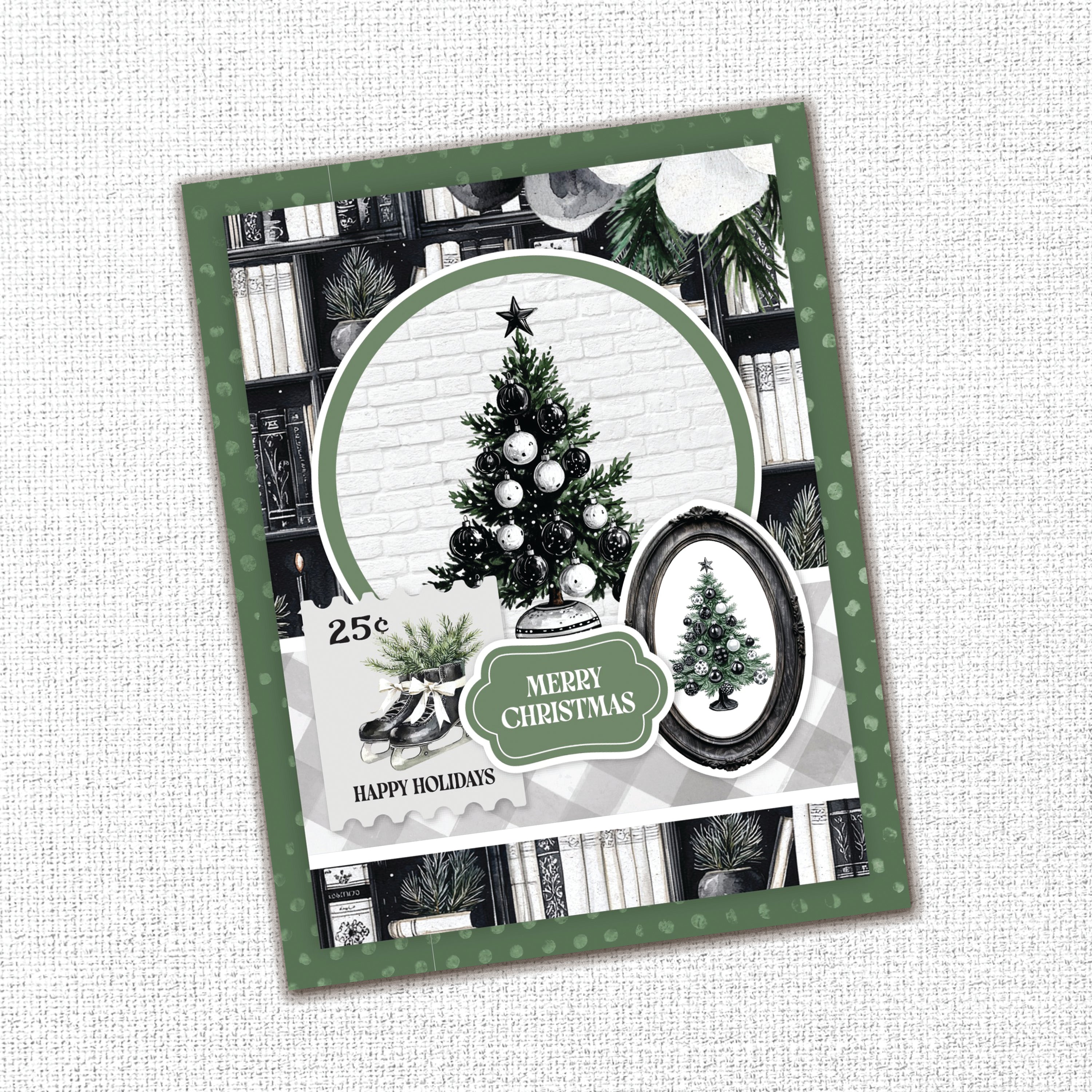 Mistletoe Market 6x8" Quick Cards Kit 37069