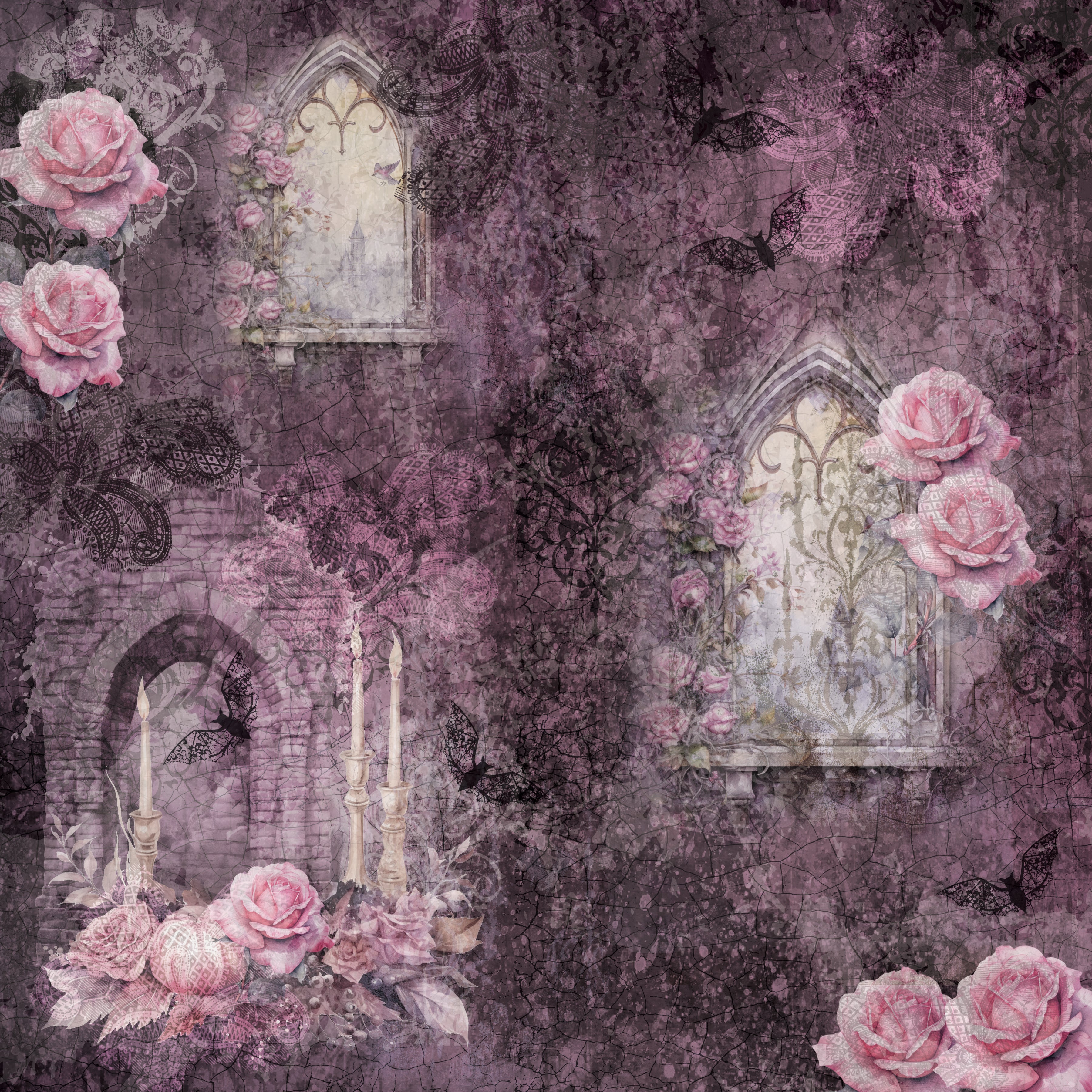 Sara Signature Thorn & Bloom 12" x 12" Paper Pad