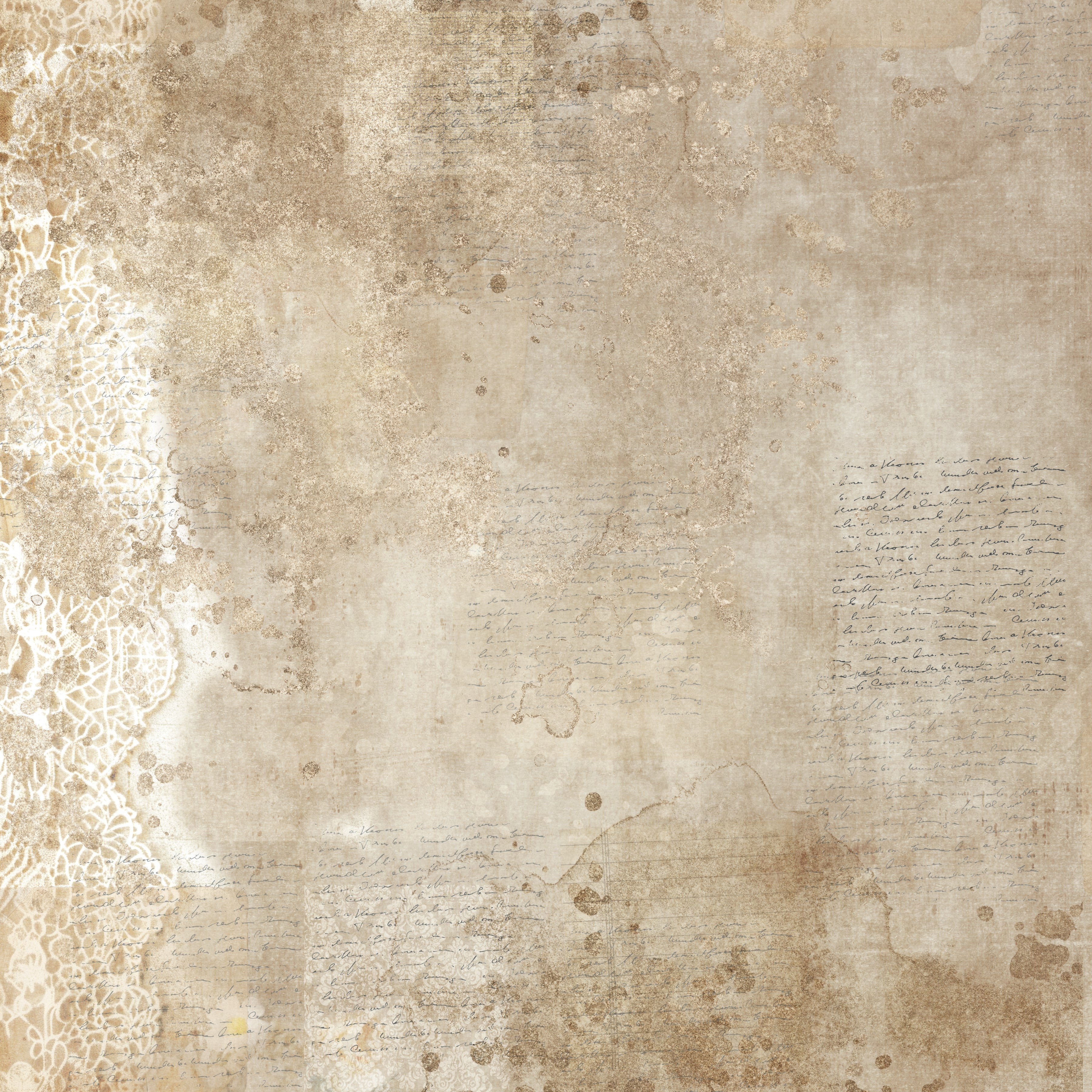 Sara Signature Antique Lace - 12" x 12" Paper Pad