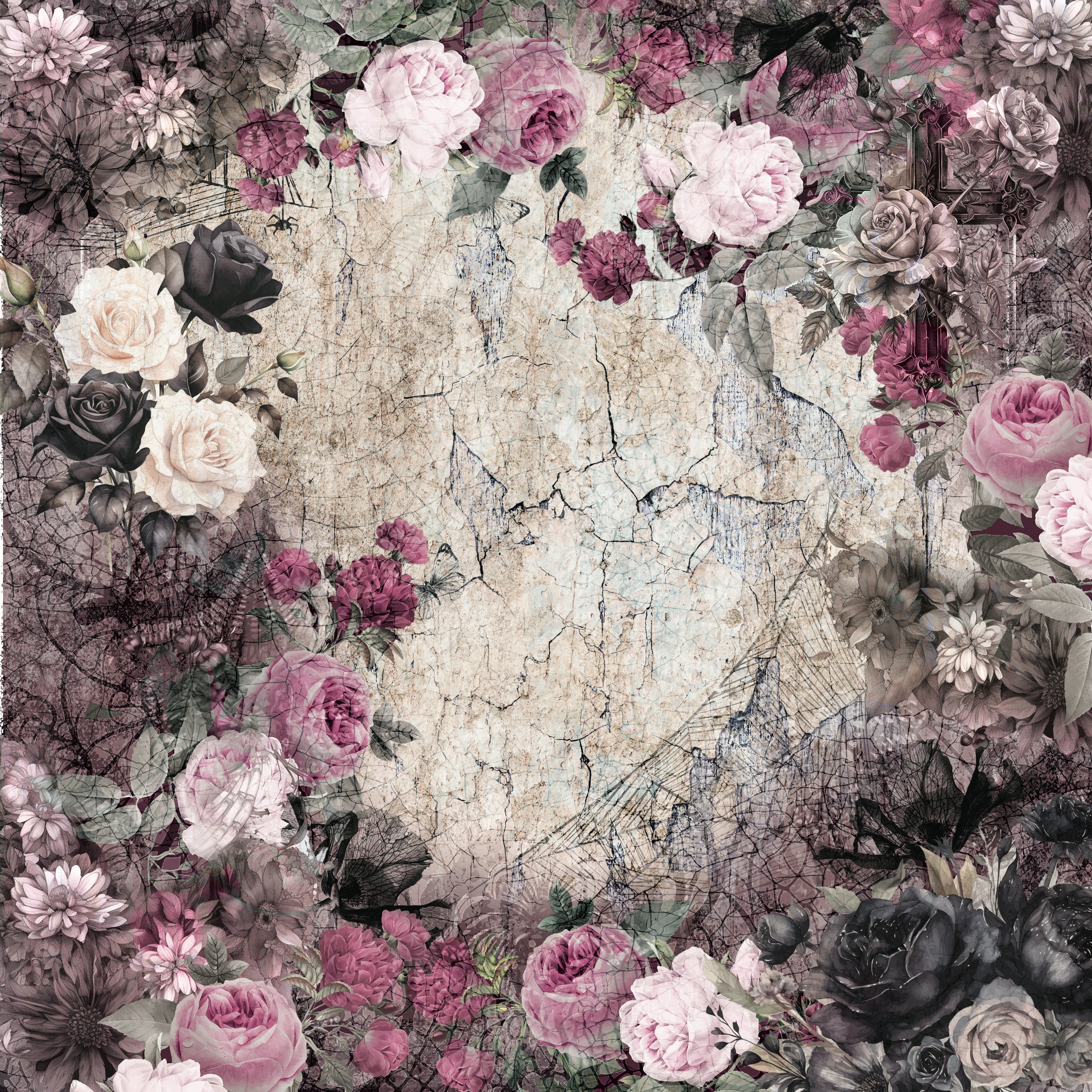 Sara Signature Thorn & Bloom 12" x 12" Paper Pad