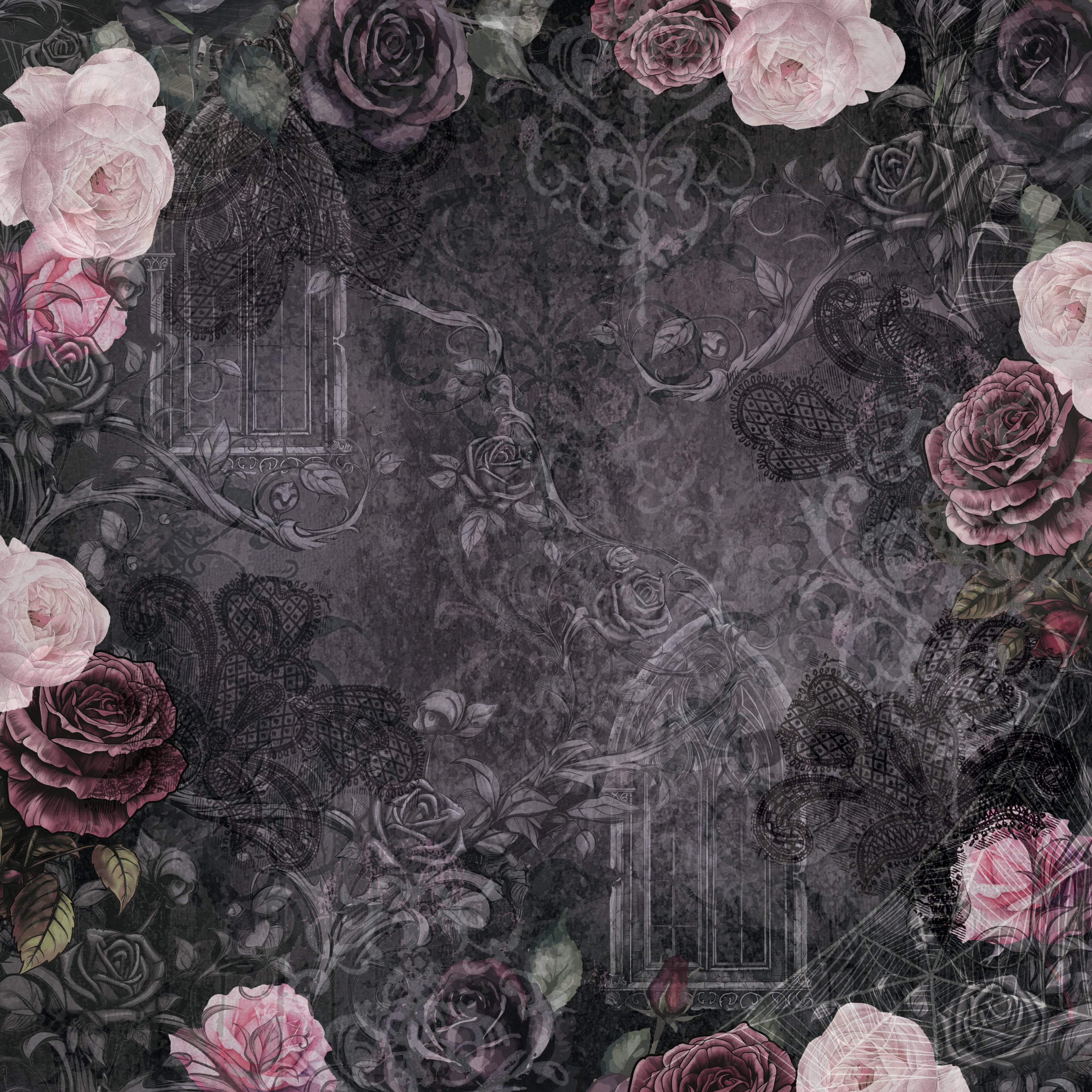 Sara Signature Thorn & Bloom 12" x 12" Paper Pad