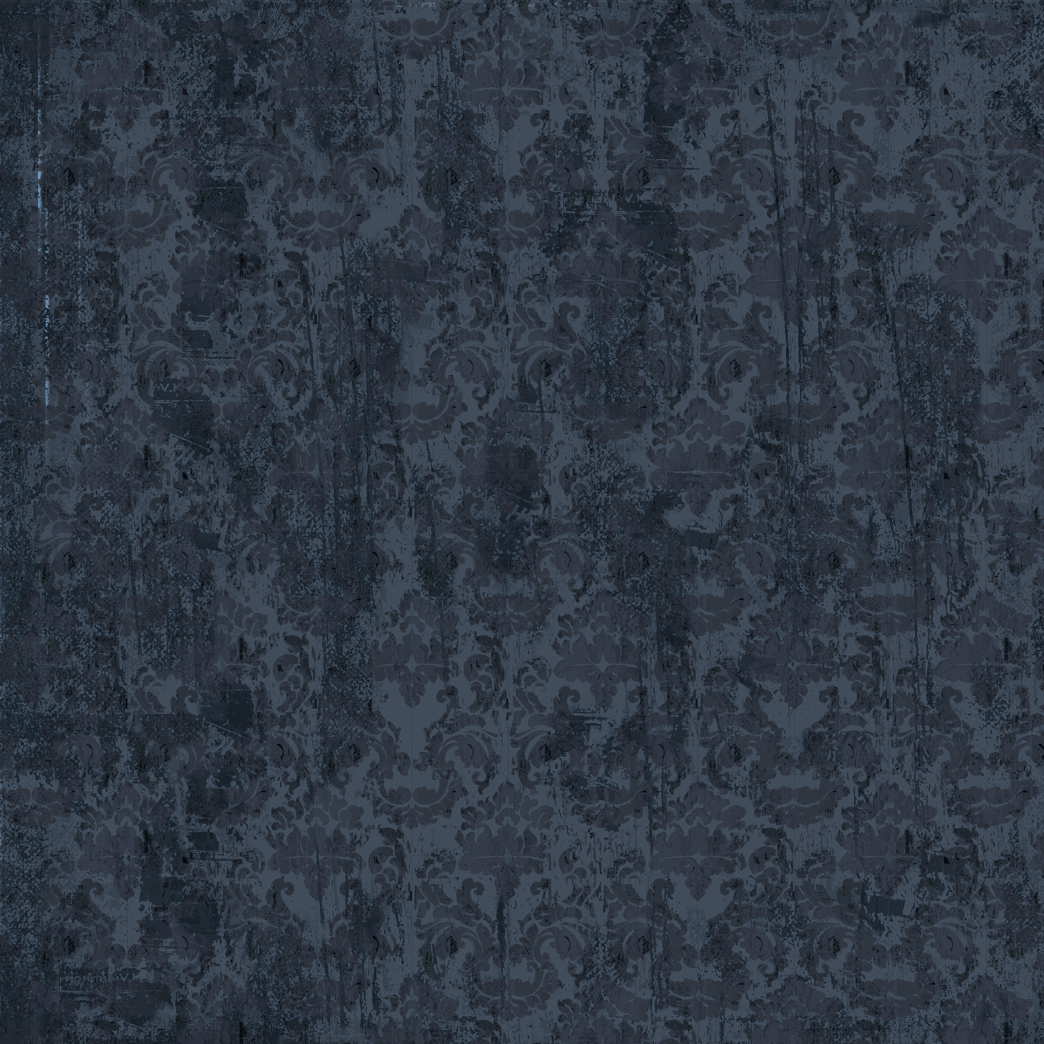 Nature's Garden - Midnight Floral - 6”x6” Paper Pad