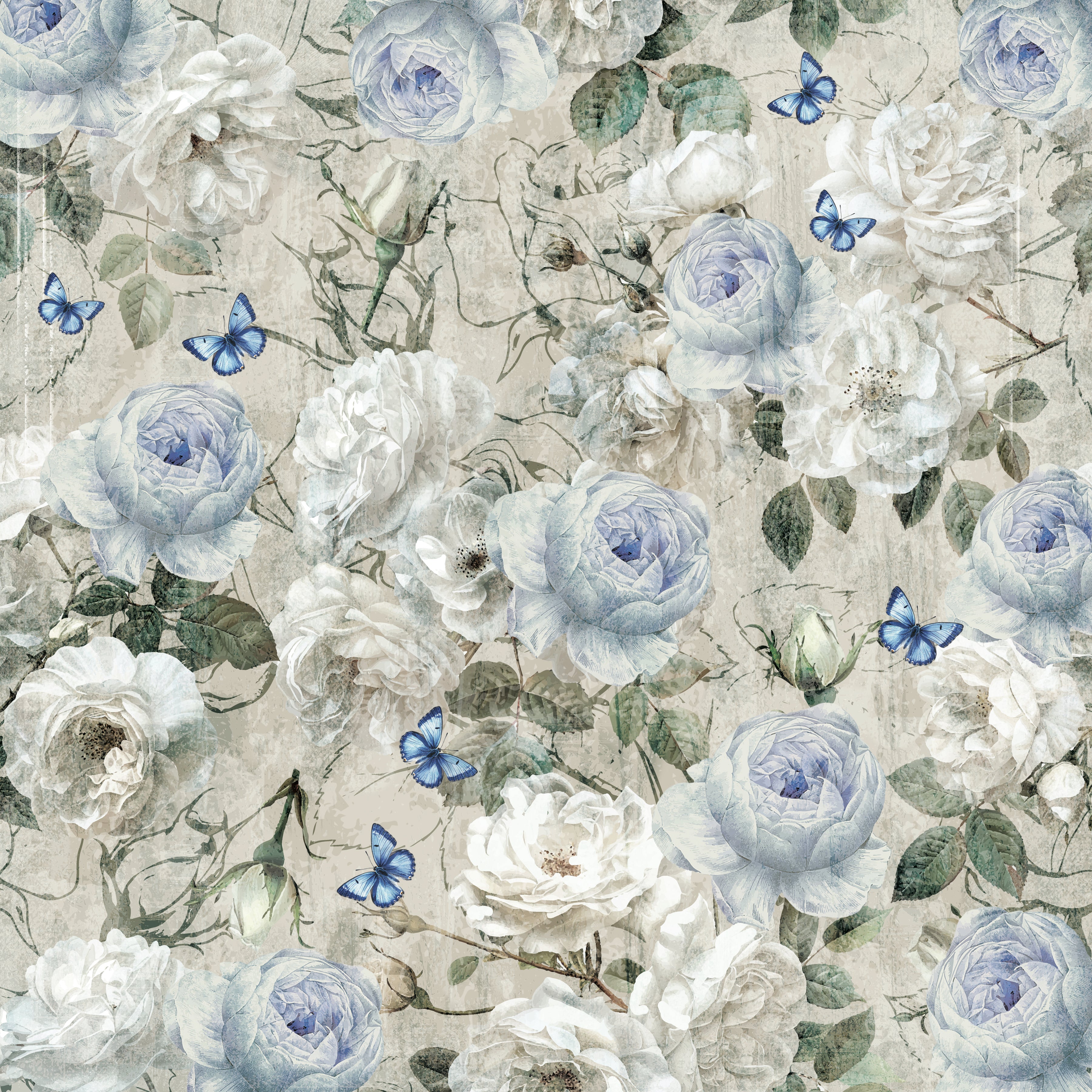 Nature's Garden - Midnight Floral - 12"x12" Paper Pad