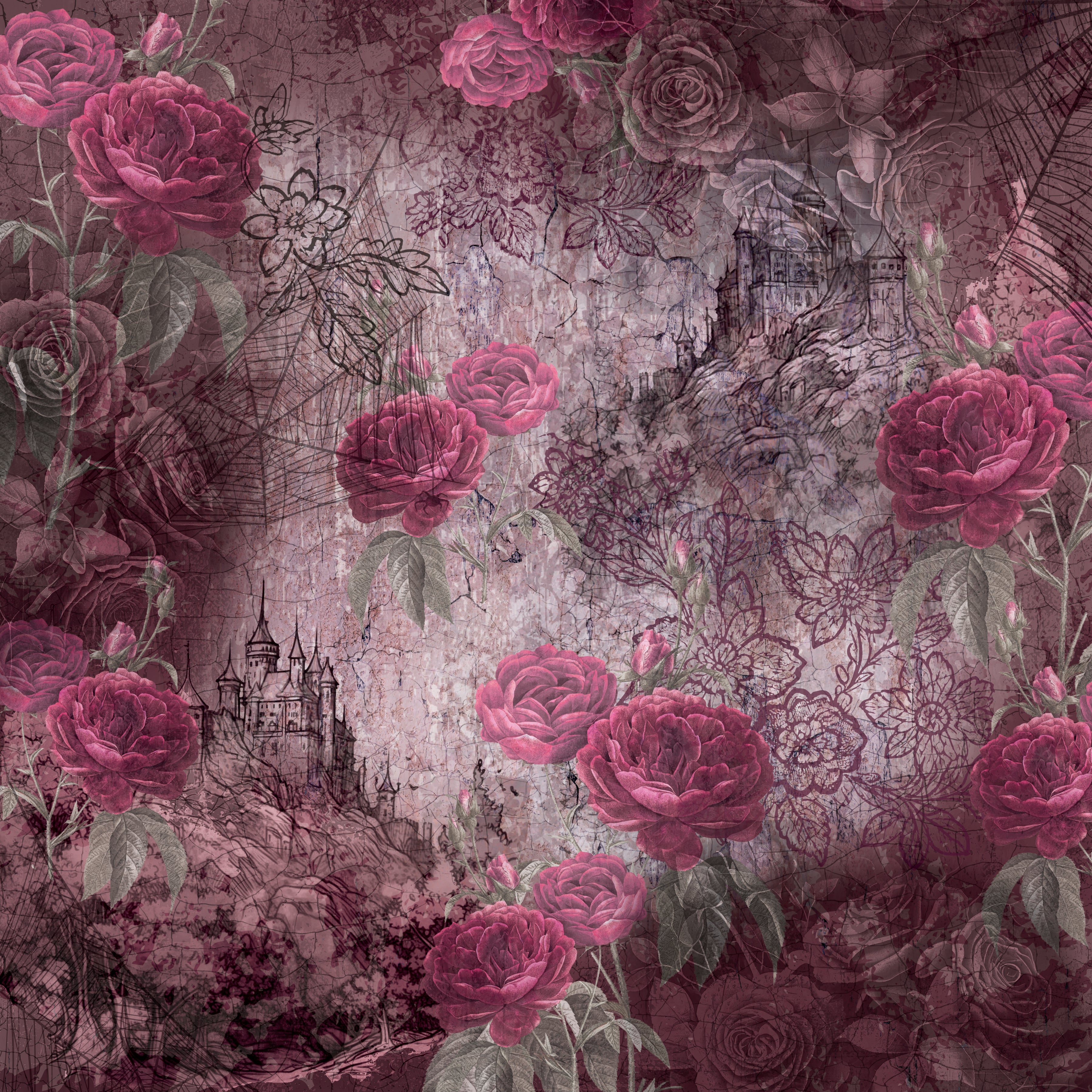 Sara Signature Thorn & Bloom 12" x 12" Paper Pad