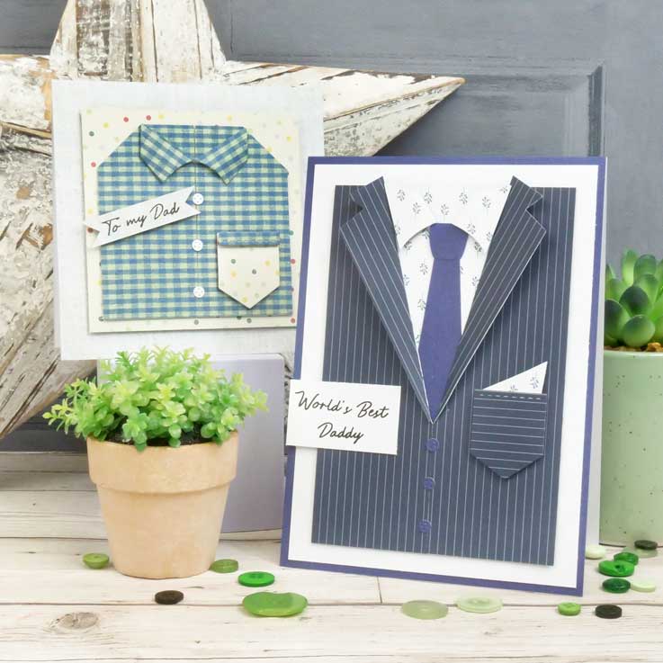 Suits, Cardigans & Shirts 8" x 8" Paper Pad