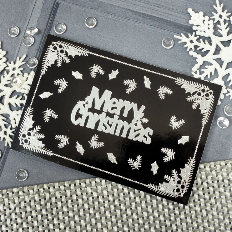 Peel Off Stickers - Set 1 - Christmas Borders & Corners