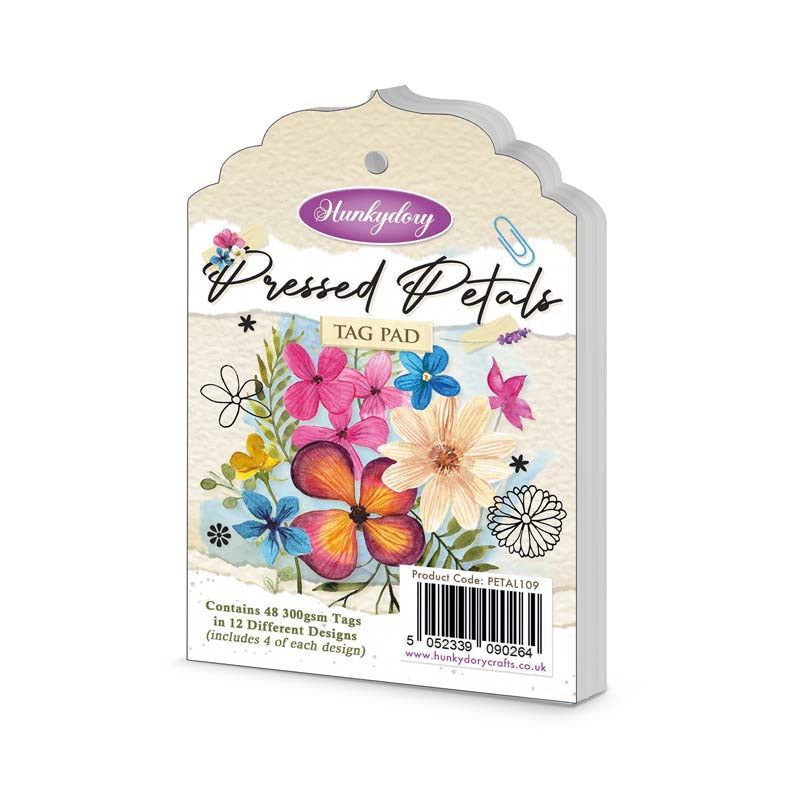 Pressed Petals Tag Pad