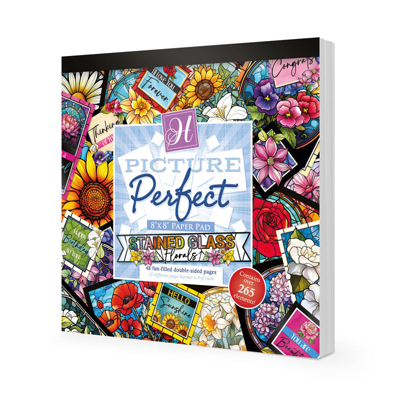 Stained Glass Florals Picture Perfect Pad