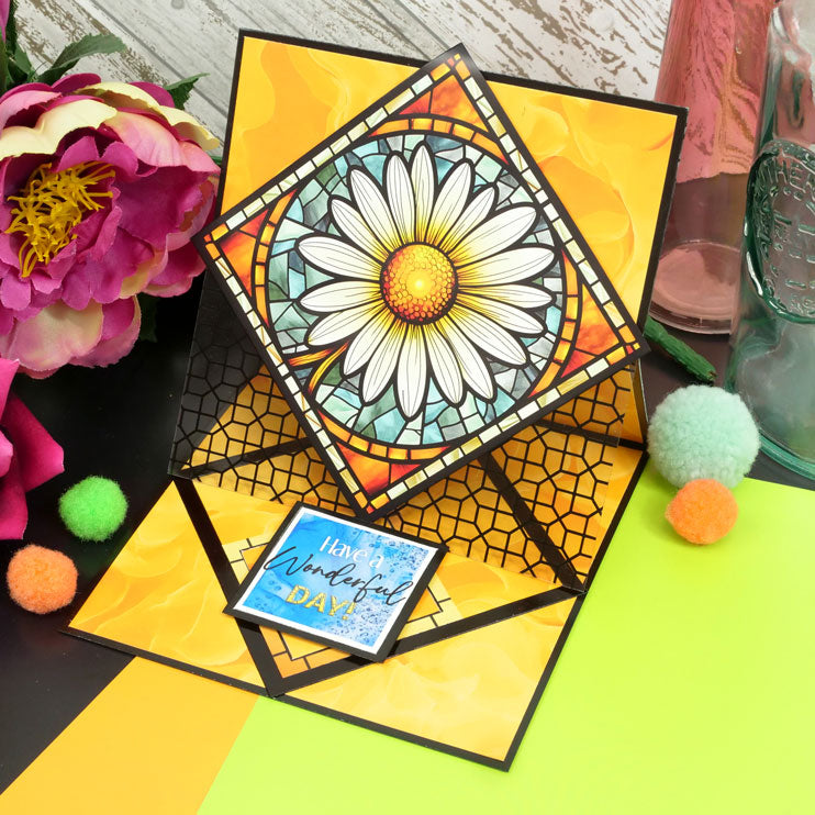 Stained Glass Florals Picture Perfect Pad