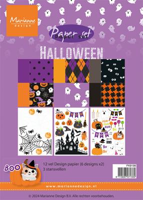 Marianne Design A5 Paperset - Halloween