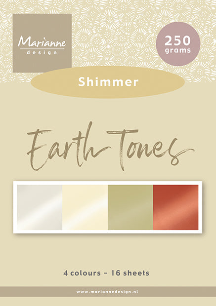 Marianne Design A5 Shimmer - Earth Tones