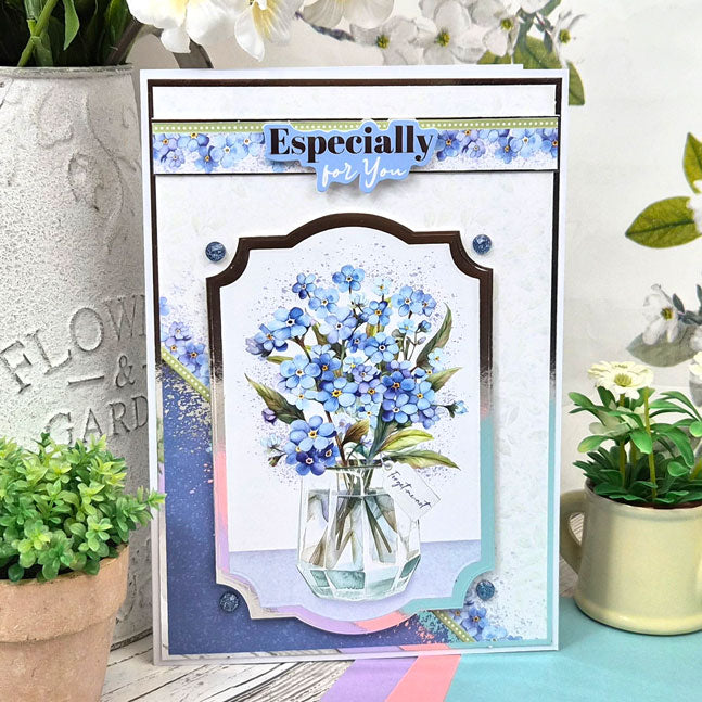 Forget-me-not Luxury Topper Set