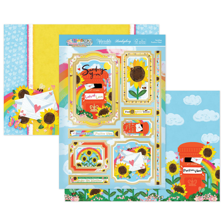 Sending Positive Vibes Luxury Topper Set