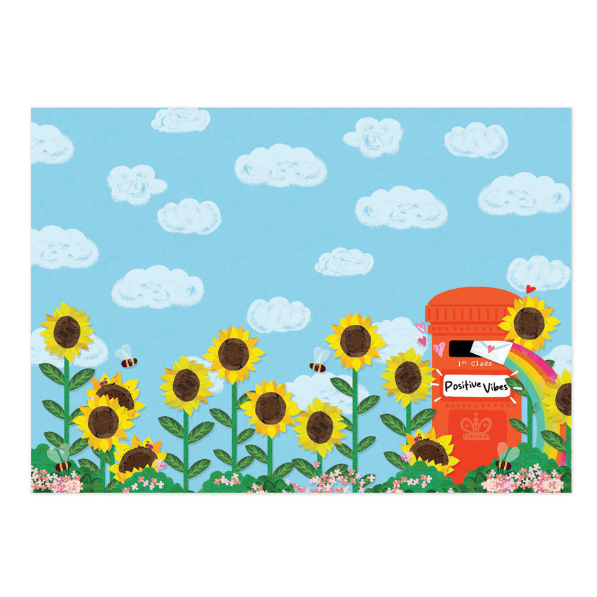 Sending Positive Vibes Luxury Topper Set