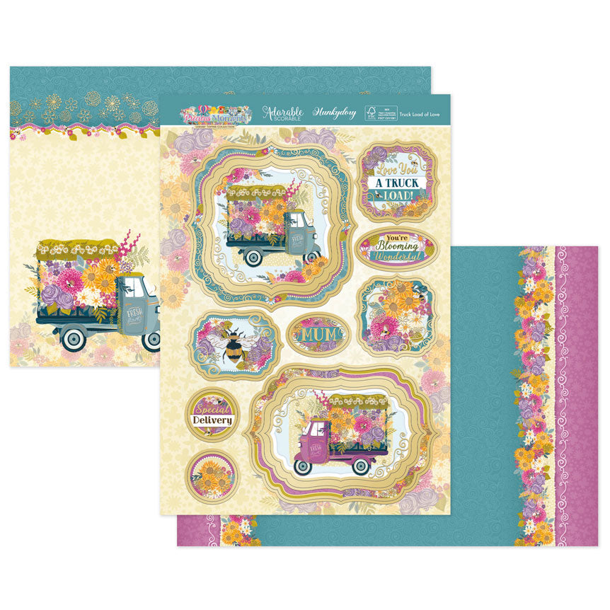 Truck Load of Love Luxury Topper Set