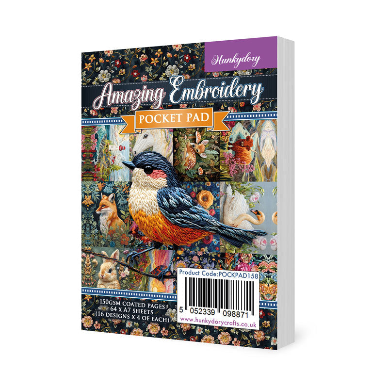 Amazing Embroidery Pocket Pad