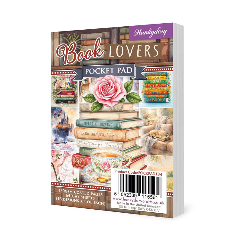 Book Lovers Pocket Pad
