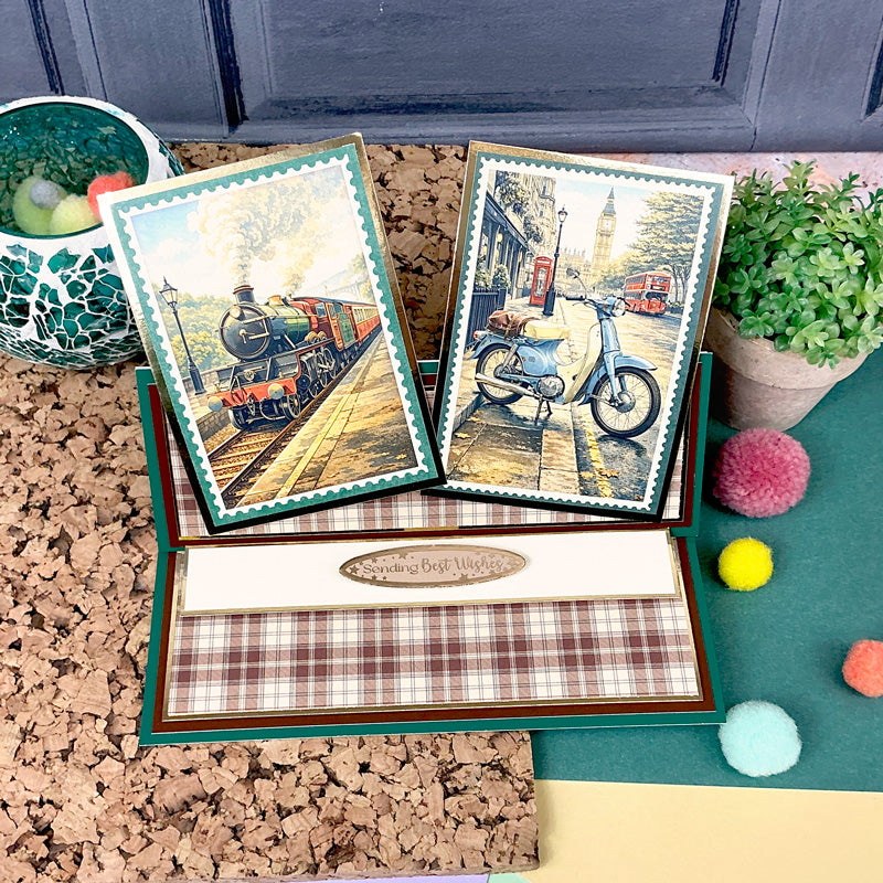 Vintage Transport Pocket Pad