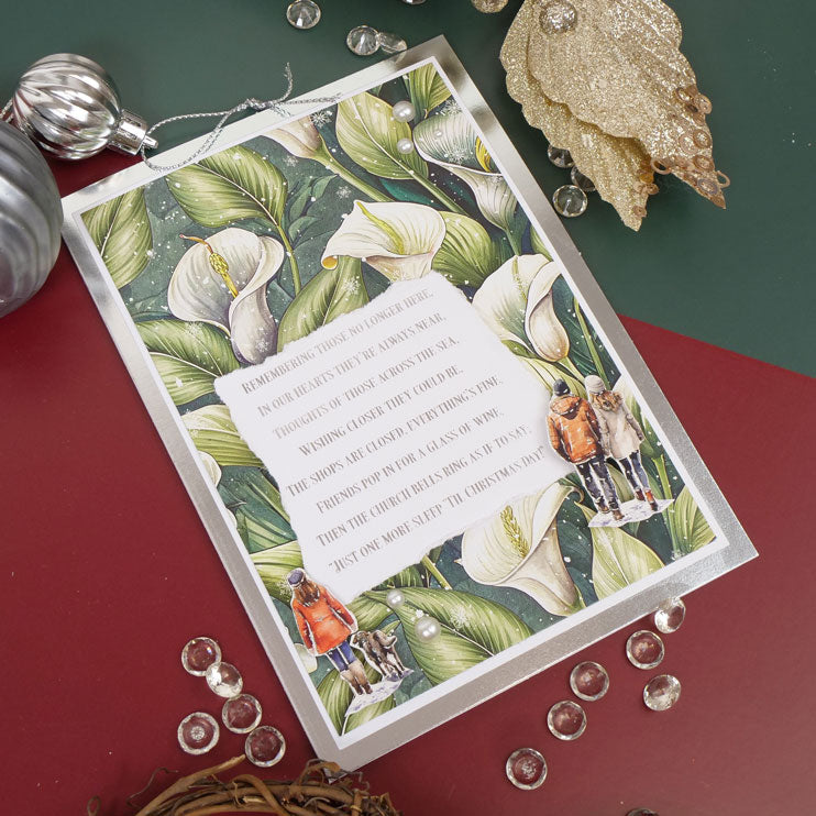 Perfect Poetry Foiled Paper Pad - Christmas