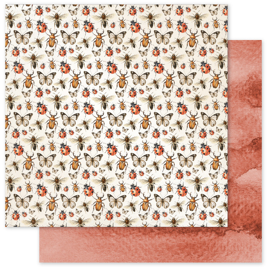 Poppy Garden C 12 x 12 Paper (12 pc Bulk Pack) 34629