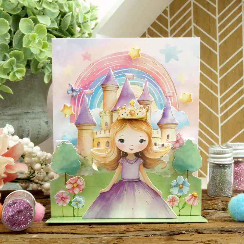 Pop-Up Stepper Cards - The Princess Castle