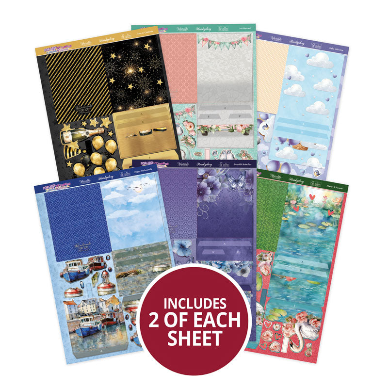 Pop-Up Stepper Cards - Moments & Memories Cards - Set 2