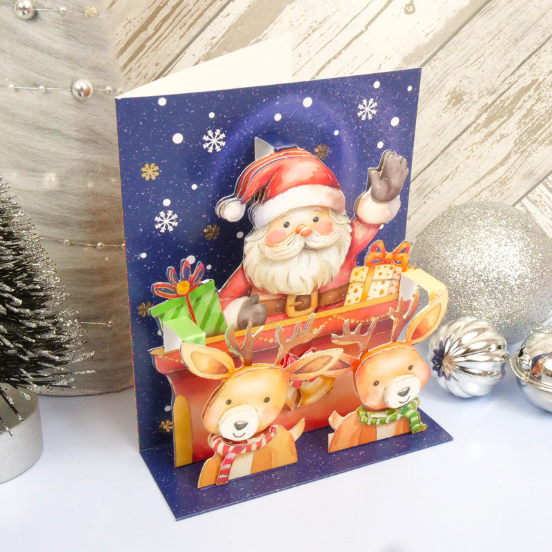 Christmas Pop-Up Stepper Cards - Set 1