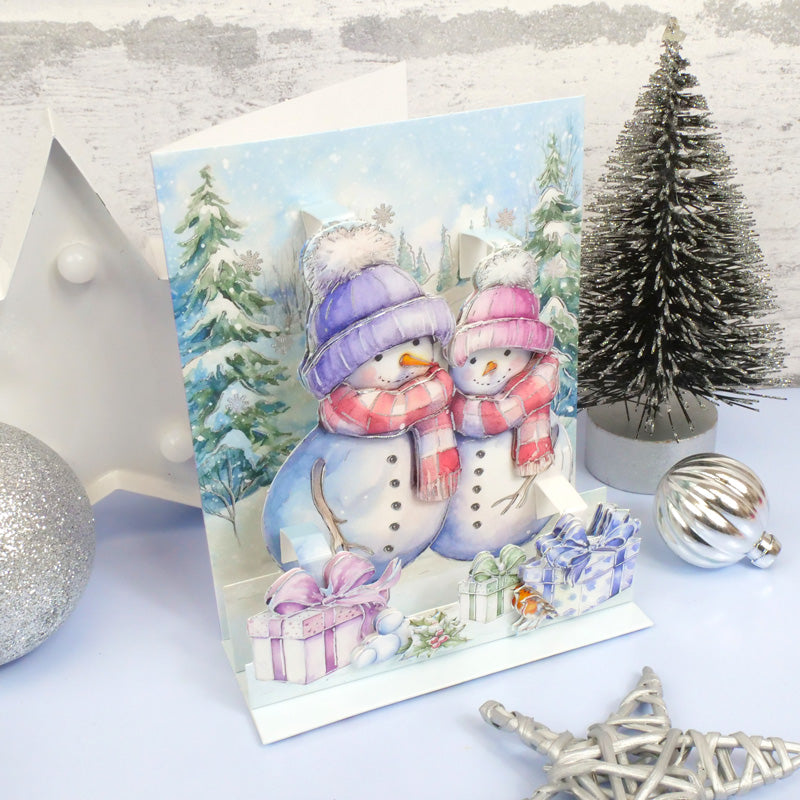 Christmas Pop-Up Stepper Cards - Set 1