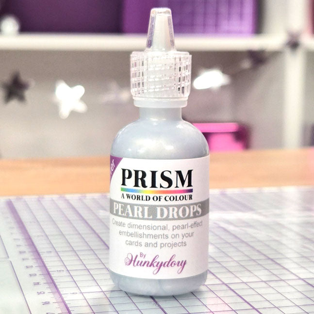 Prism Pearl Drops - Silver