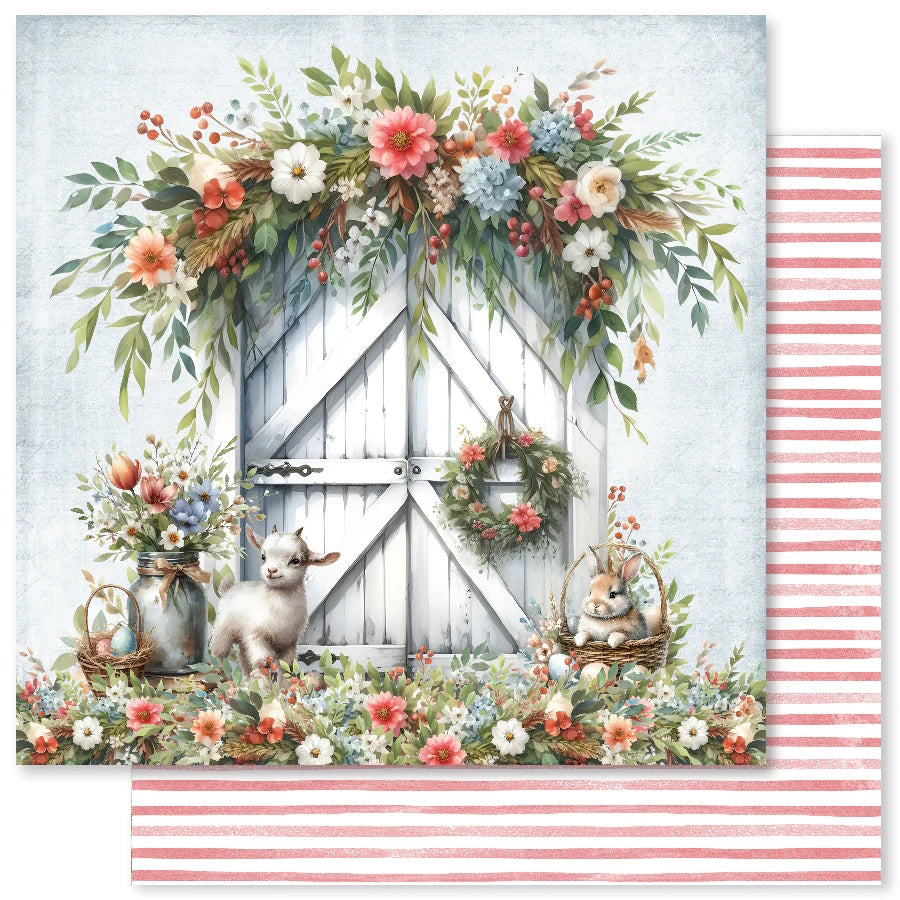 Farmhouse Friends D 12x12 Paper (12pc Bulk Pack) 31989