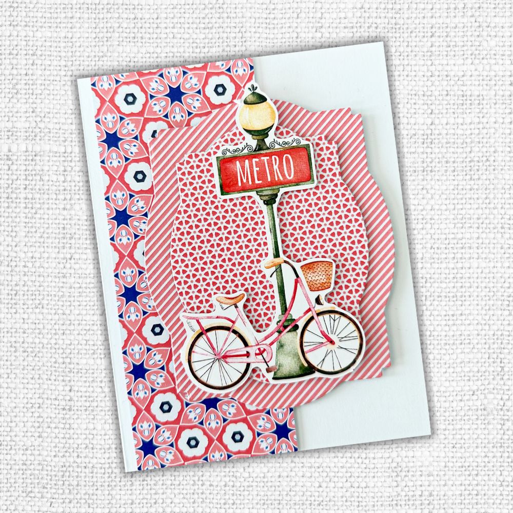 Vintage Label 2 Metal Cutting Die 32064