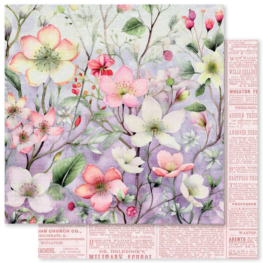 Botanical Memories B 12x12 Paper (12pc Bulk Pack) 32133