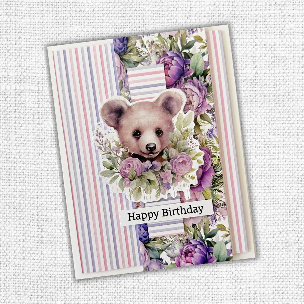 Lavender & Roses Cut Aparts Paper Pack 32280