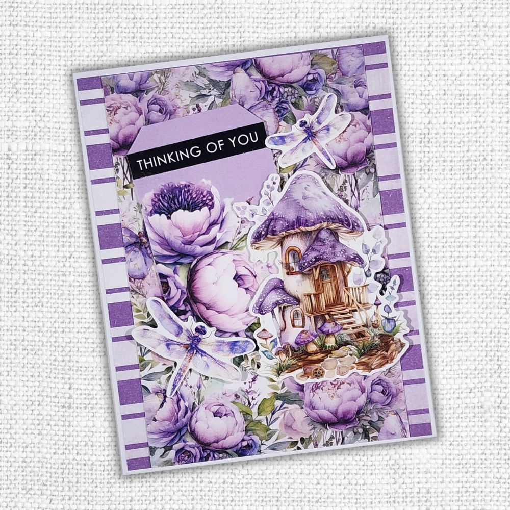 Lavender & Fairies Papercuts Kit 33723