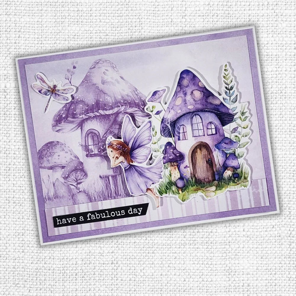 Lavender & Fairies Papercuts Kit 33723