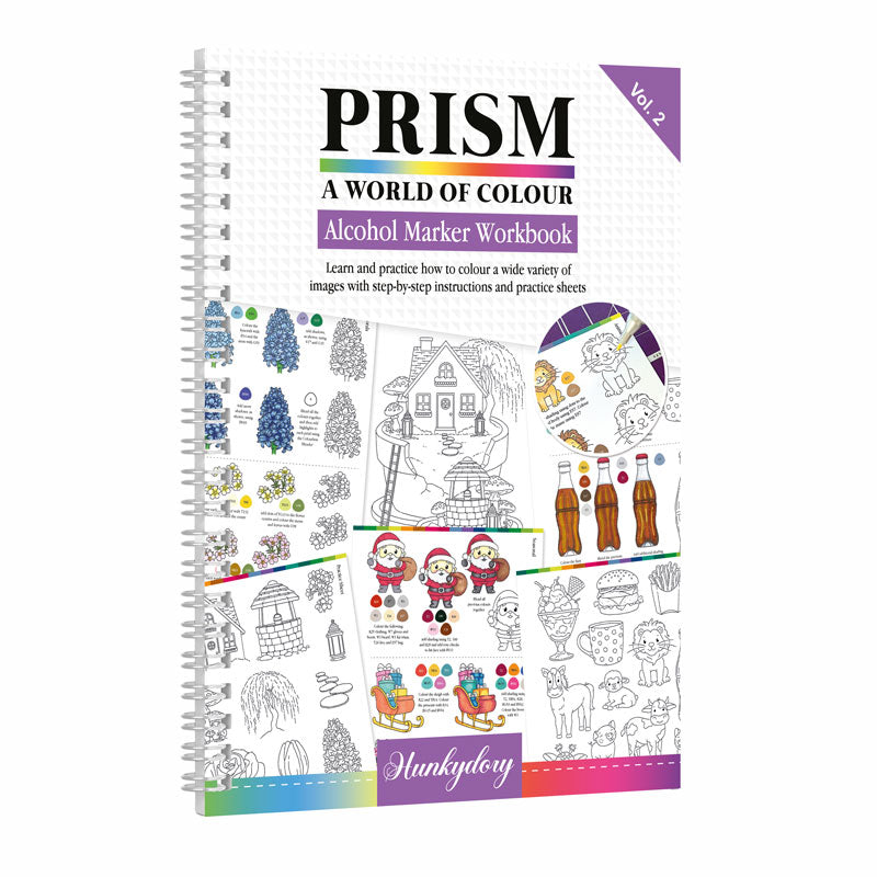 Prism Alcohol Markers Workbook - Vol. 2