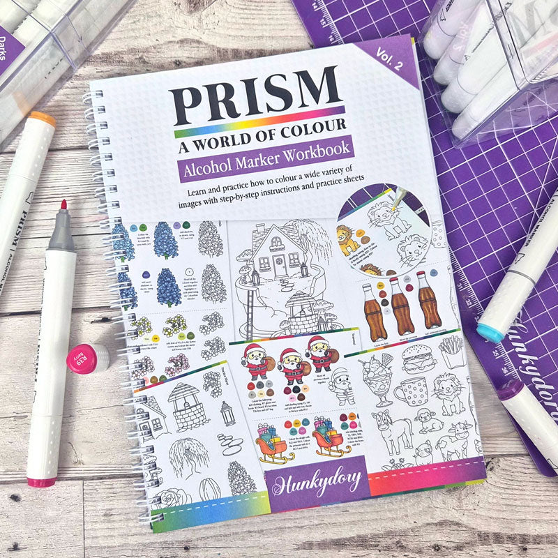 Prism Alcohol Markers Workbook - Vol. 2