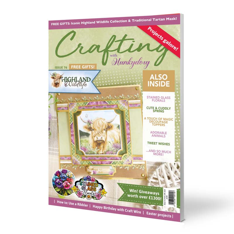 Crafting with Hunkydory Project Magazine - Issue 76