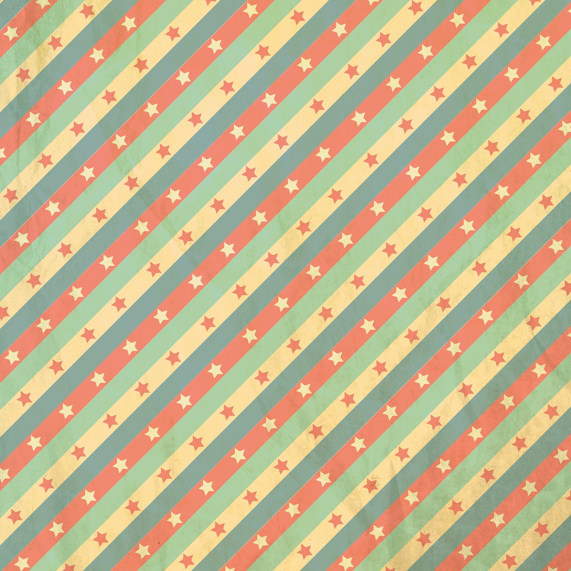 Vintage Carnival 12” x 12” Paper Pad