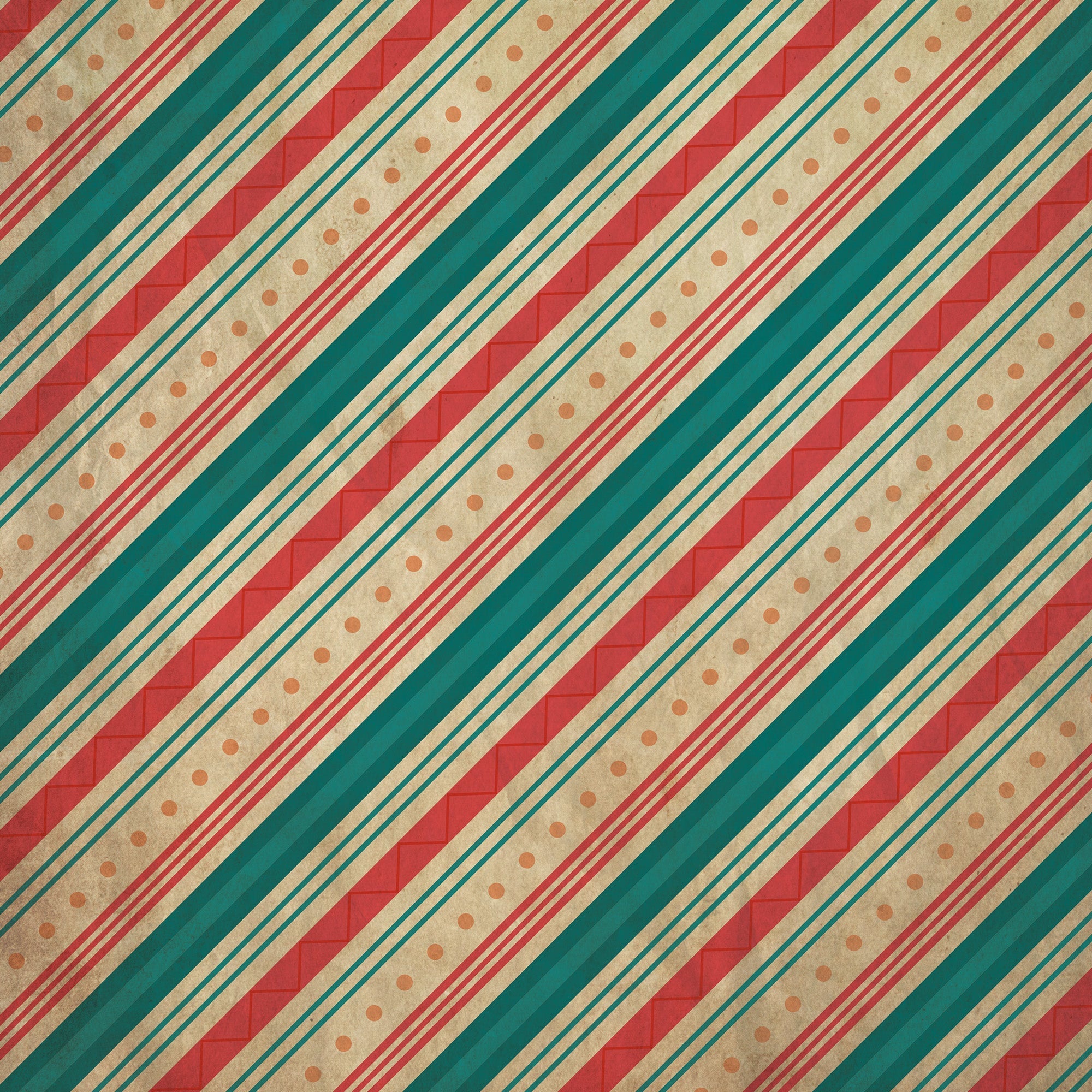Vintage Carnival 12” x 12” Paper Pad