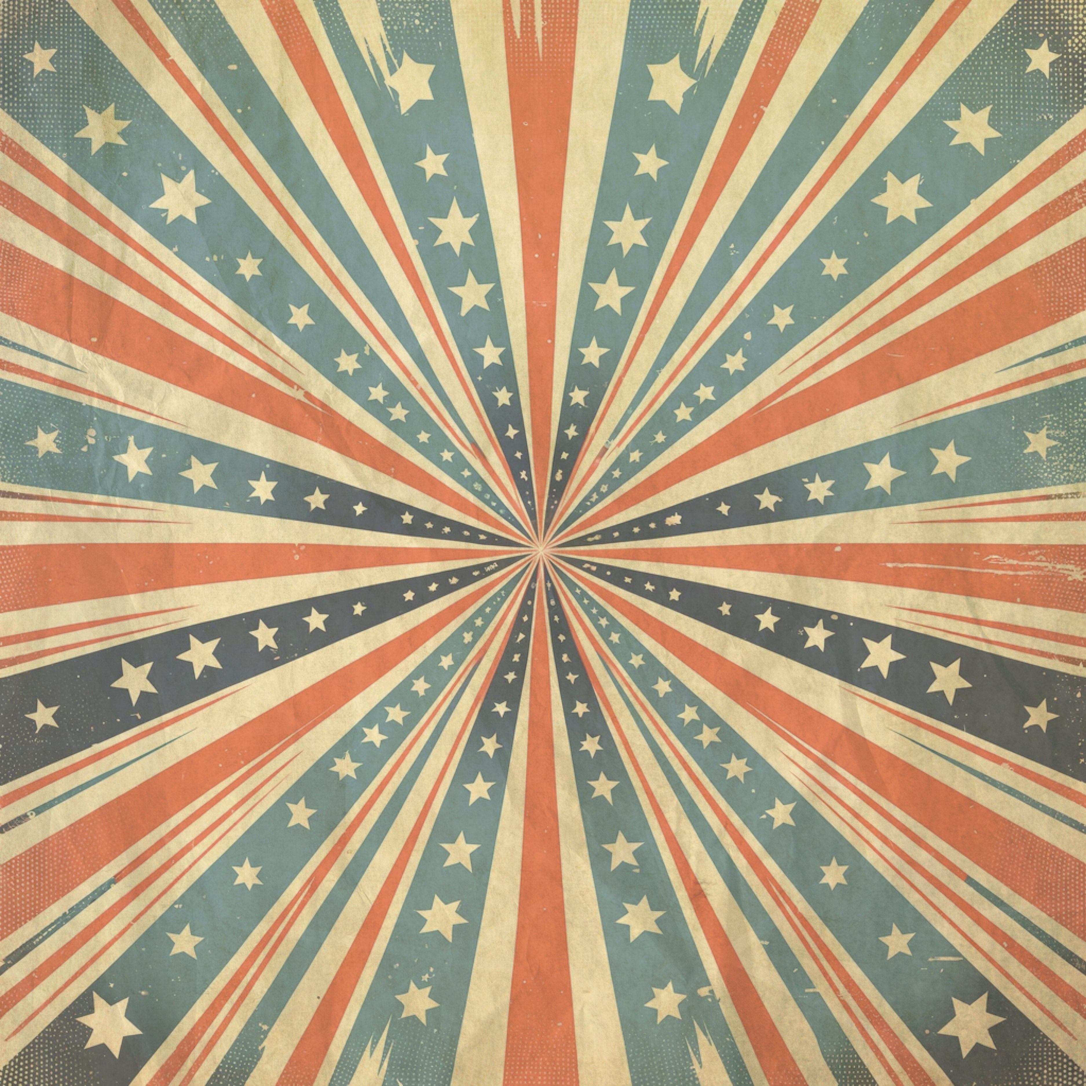 Vintage Carnival 6” x 6” Paper Pad