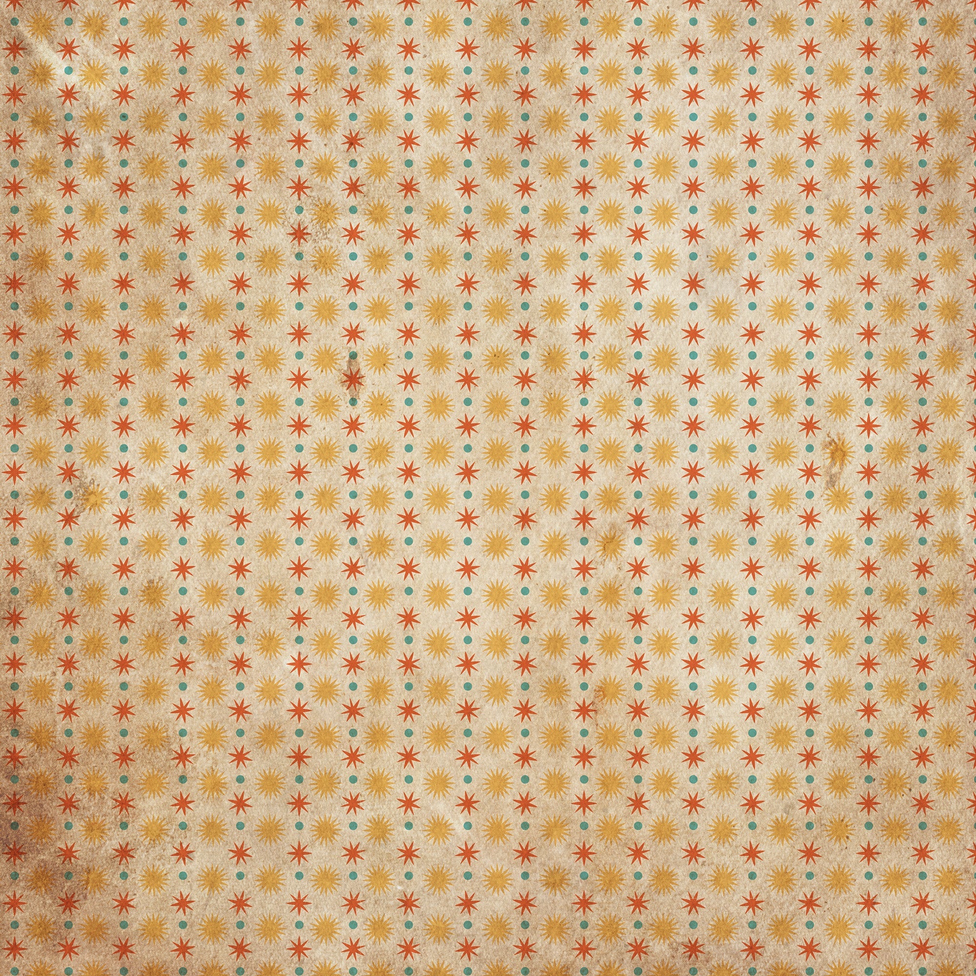 Vintage Carnival 12” x 12” Paper Pad