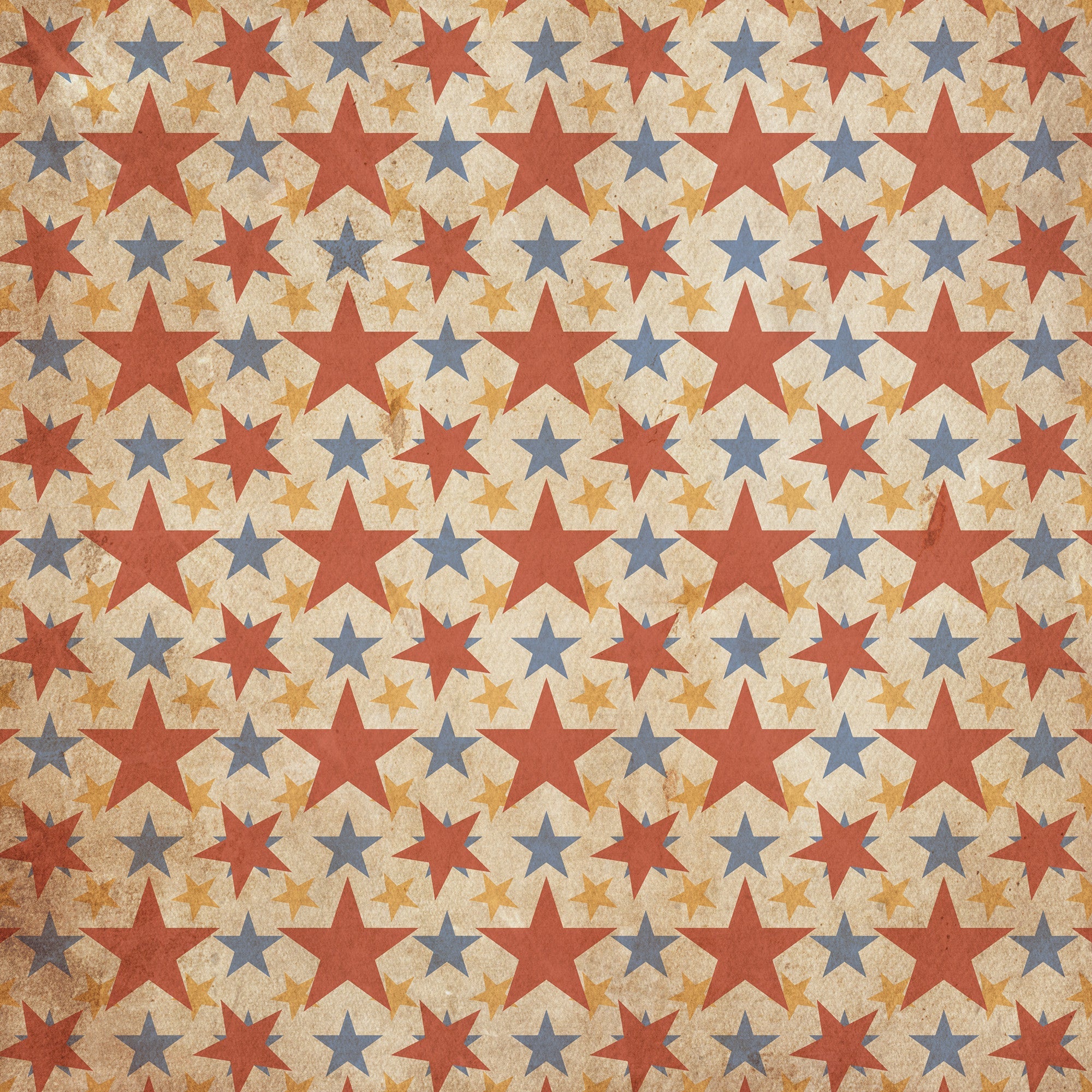Vintage Carnival 12” x 12” Paper Pad