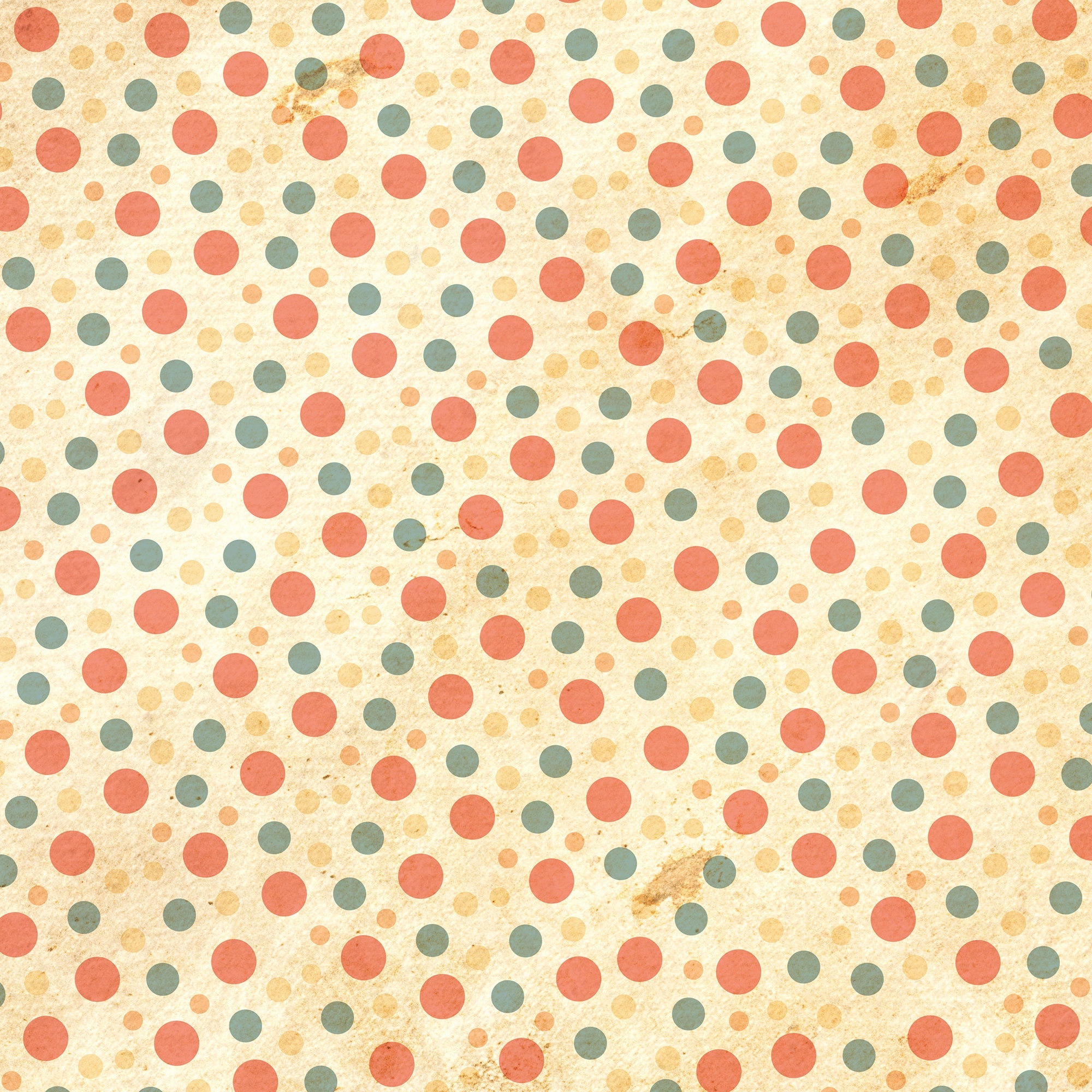 Vintage Carnival 12” x 12” Paper Pad