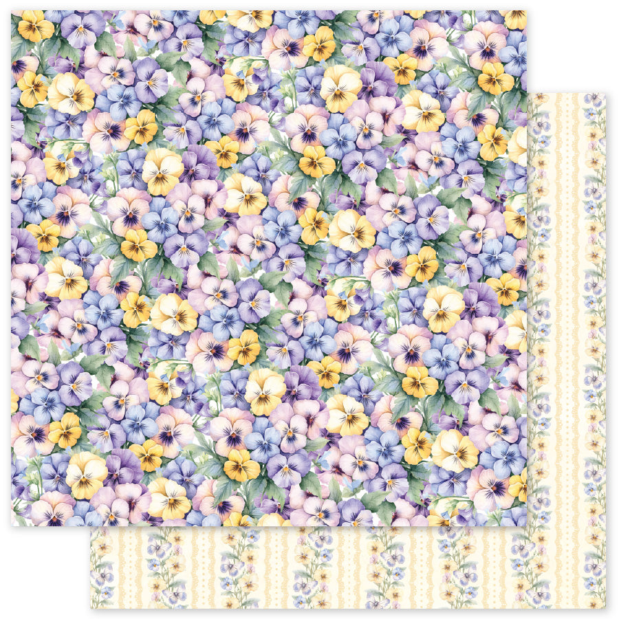 Petals & Pansies Basics 6x6 Paper Collection 36400