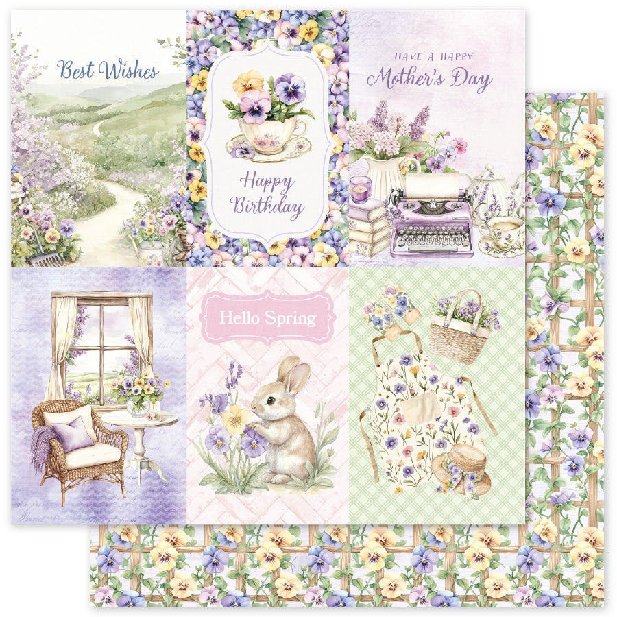 Petals & Pansies 6x6 Paper Collection 36367