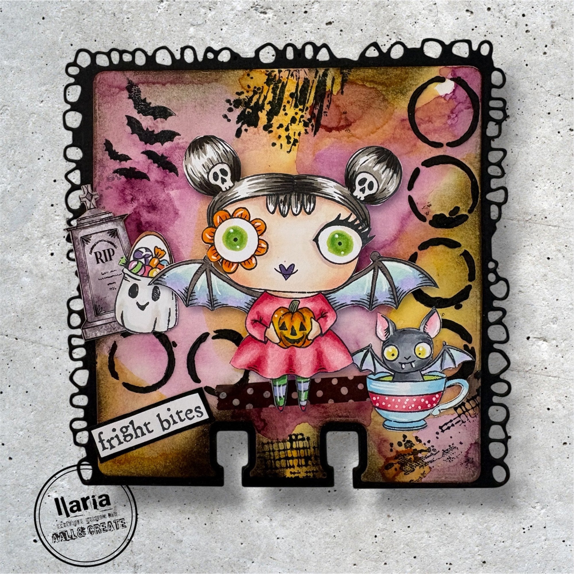 AALL and Create - A7 Stamp Set - Fright Bites