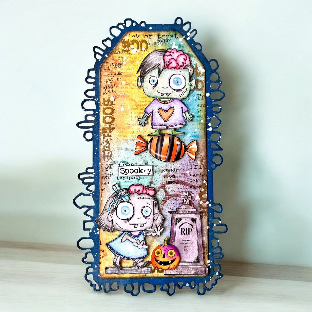 AALL and Create - A7 Stamp Set - Brainy and Cute