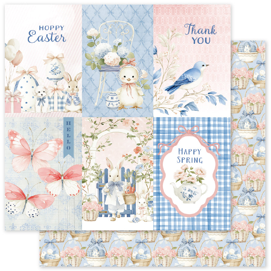 Primrose Garden Easter E 12x12 Paper (12 pc Bulk Pack) 36055